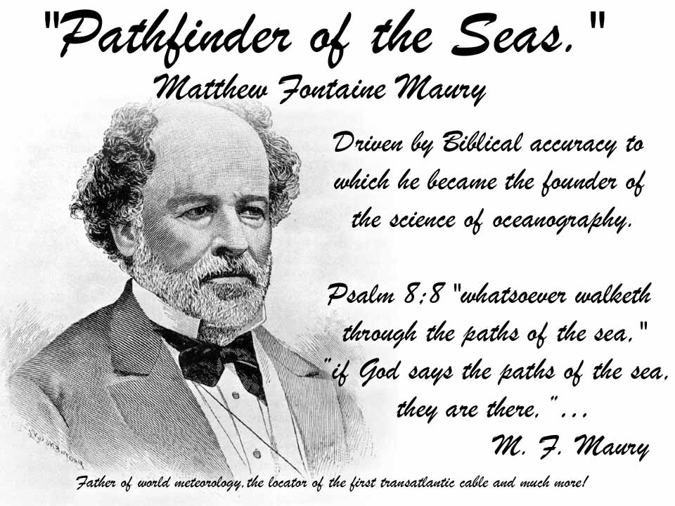 Matthew Fontaine Maury, 1806-1873 